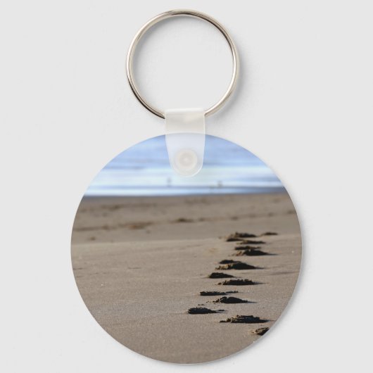Strandspaziergänge Schlüsselanhänger (Vorderseite)
