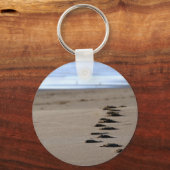 Strandspaziergänge Schlüsselanhänger (Vorderseite)