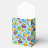 Strandspielzeug-Icons Geschenkschachtel (Geöffnet)