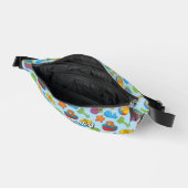 Strandspielzeug-Icons-Muster Bauchtasche (Offen)