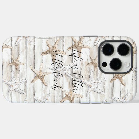 Strandstar Case-Mate iPhone Hülle (Rückseite (Horizontal))