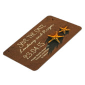 Strandstarhnenpaar speichern Dattelmagnete Magnet (Linke Seite)