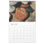 Strandsteine des Michigan-Sees Kalender (Mär 2027)