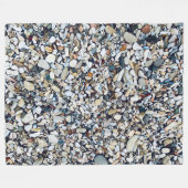 Strandsteine Fleecedecke (Vorderseite (Horizontal))