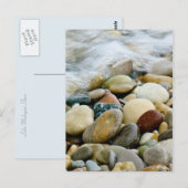 Strandsteine I Postkarte (Vorne/Hinten)