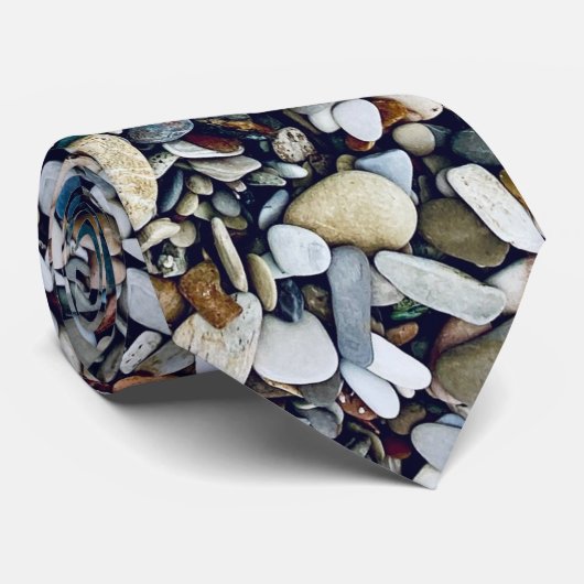 Strandsteine Krawatte (Gerollt)