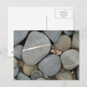 Strandsteine Postkarte (Vorne/Hinten)