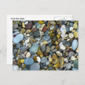 Strandsteine Postkarte (Vorne/Hinten)