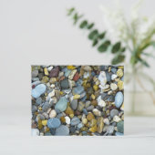 Strandsteine Postkarte (Stehend Vorderseite)