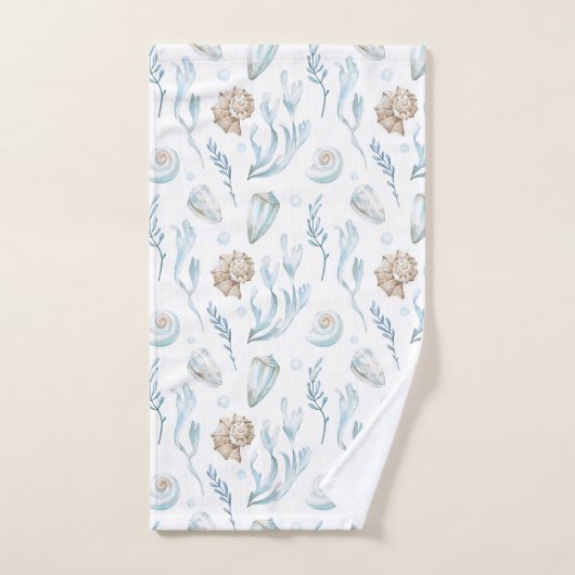 Strandstil Küstenlinie Badhandtuch Set (Handtuch)