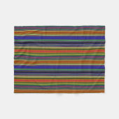 Strandstreifen Fleecedecke (Vorderseite (Horizontal))