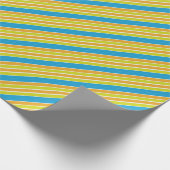 Strandstreifen Geschenkpapier (Ecke)
