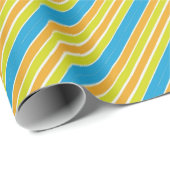 Strandstreifen Geschenkpapier (Rolleneckpunkt)