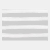 Strandstreifen Geschenkpapier Set (Vorderseite)