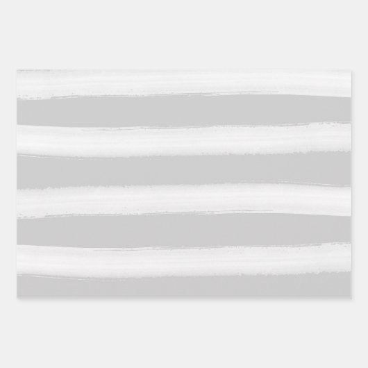 Strandstreifen Geschenkpapier Set (Vorderseite)