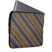 Strandstreifen Laptopschutzhülle (Vorne Rechts)
