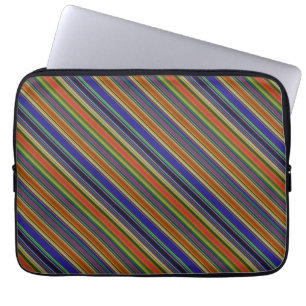 Strandstreifen Laptopschutzhülle