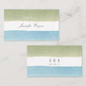 Strandstreifen Platzkarten (Vorne/Hinten)