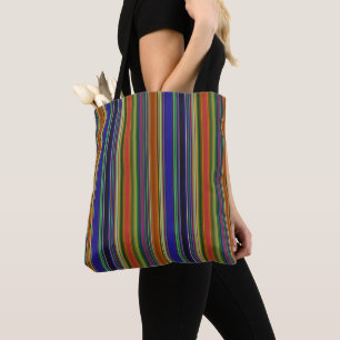 Strandstreifen Tasche