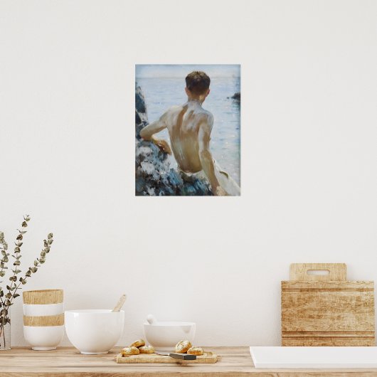 Strandstudie Poster (Küche)