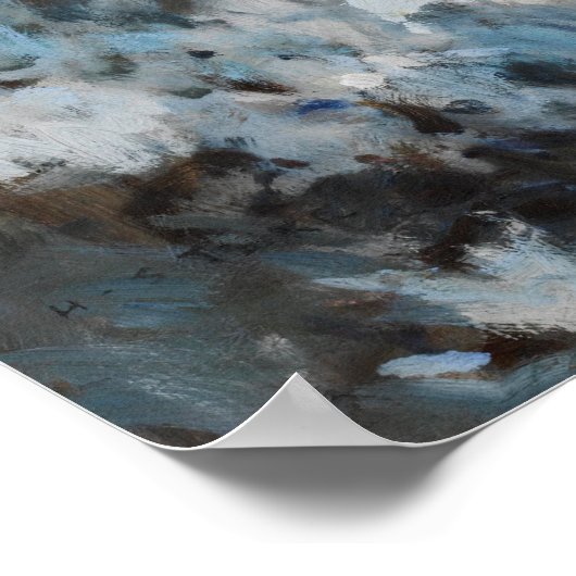 Strandstudie Poster (Ecke)