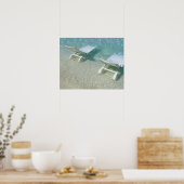 Strandstuhl Poster (Küche)