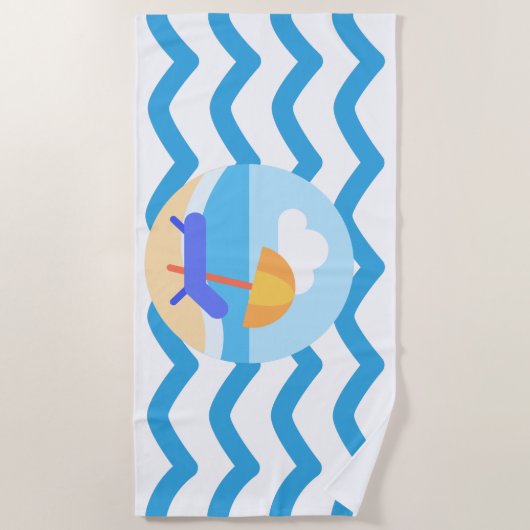 Strandstuhl Strandtuch (Vorderseite)