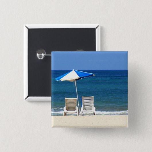 Strandstühle Button (Vorne & Hinten)