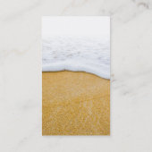 Strandstühle Coastal Condo Zuhause Rental Visitenkarte (Rückseite)