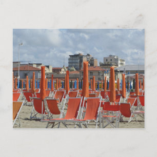Strandstühle Postkarte