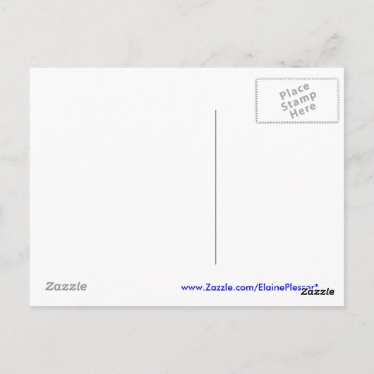 Strandstühle und Kränze Postkarte (Rückseite)