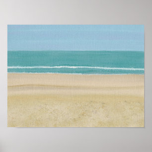 Strandszene auf Postern Poster