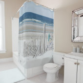 Strandszene Duschvorhang (Beispiel)
