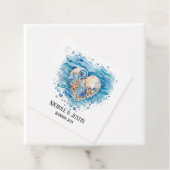 Strandszene Geschenkanhänger (Beispiel)