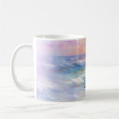 Strandszene Kaffeetasse (Links)