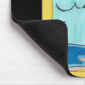 Strandszene-Mauspad Mousepad (Ecke)