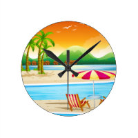 Get Strandszene wandkunst For iPhone