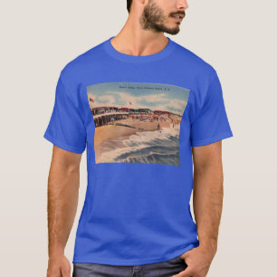 Strandszene, Point Pleasant NJ, Vintage T-Shirt
