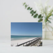 Strandszene Postkarte (Stehend Vorderseite)