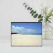Strandszene Postkarte (Stehend Vorderseite)