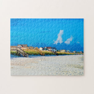 Strandszene South Carolina. Puzzle