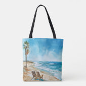 Strandszene Tasche (Rückseite)
