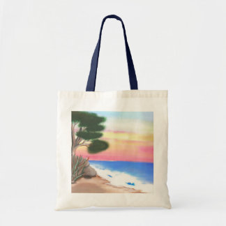 Strandszene - Tote Box Tragetasche