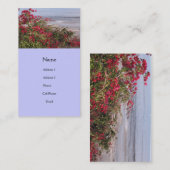 Strandszene Visitenkarte (Vorne/Hinten)