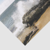 Strandszenenwasser, das Maui-Seidenpapier spritzt Seidenpapier (Ausschnitt)