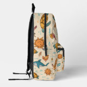 Strandtag-Essentials Druck Cut Sew Tasche Geschenk (Links)