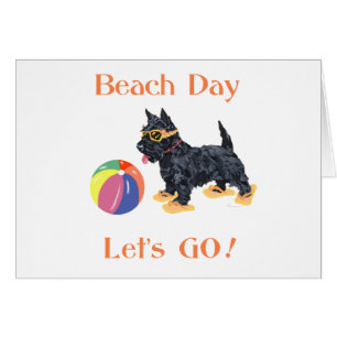 Strandtag Scottie Hund