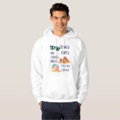 Strandtag-Zitat Hoodie (Vorne ganz)