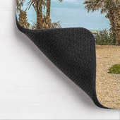 Strandtage, Bewölkt, Strandgarten Mousepad (Ecke)