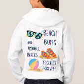 Strandtagsangebot Hoodie (Rückseite)